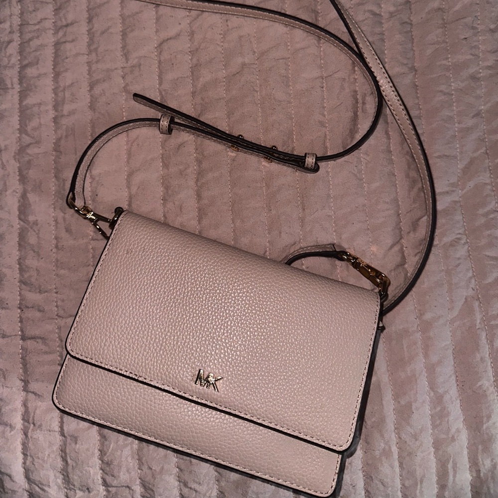 Michael Kors blush pink crossbody bag